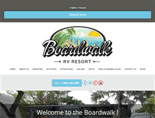Tablet Screenshot of boardwalkrv.com